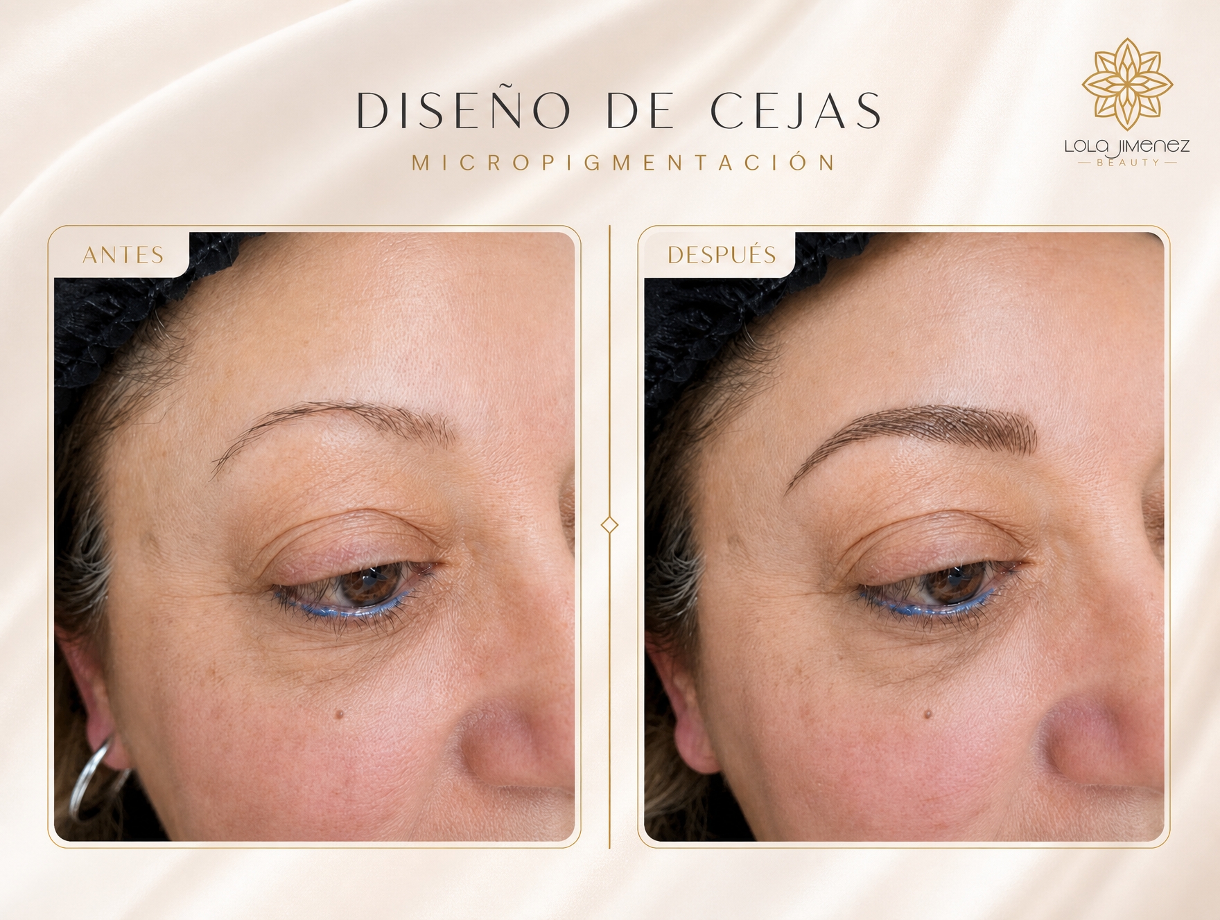 Microblading — antes y después